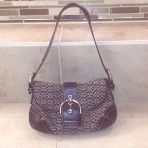 Coach monogram handbag